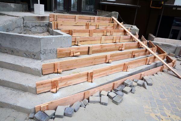 Cement Step Repair in North Richland Hills
