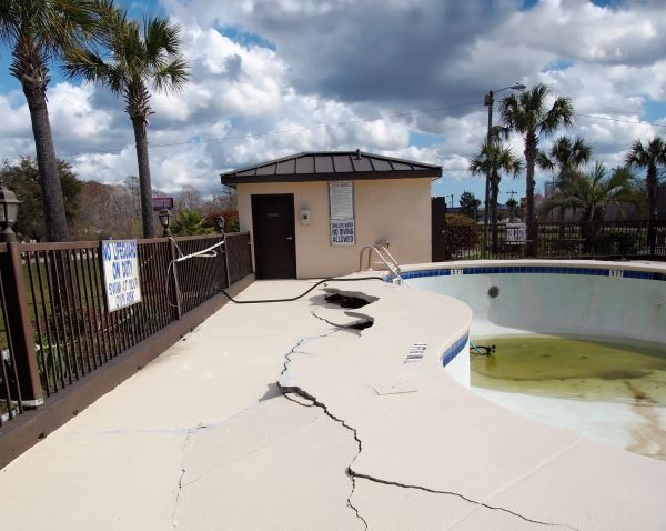 Cracked Patio Repair in North Richland Hills